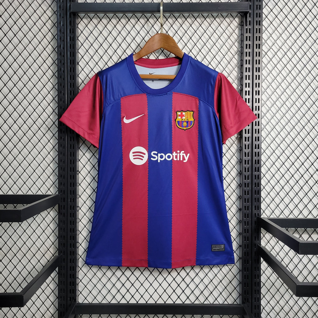 Camisa Barcelona Home 23/24 - Nike Mujer