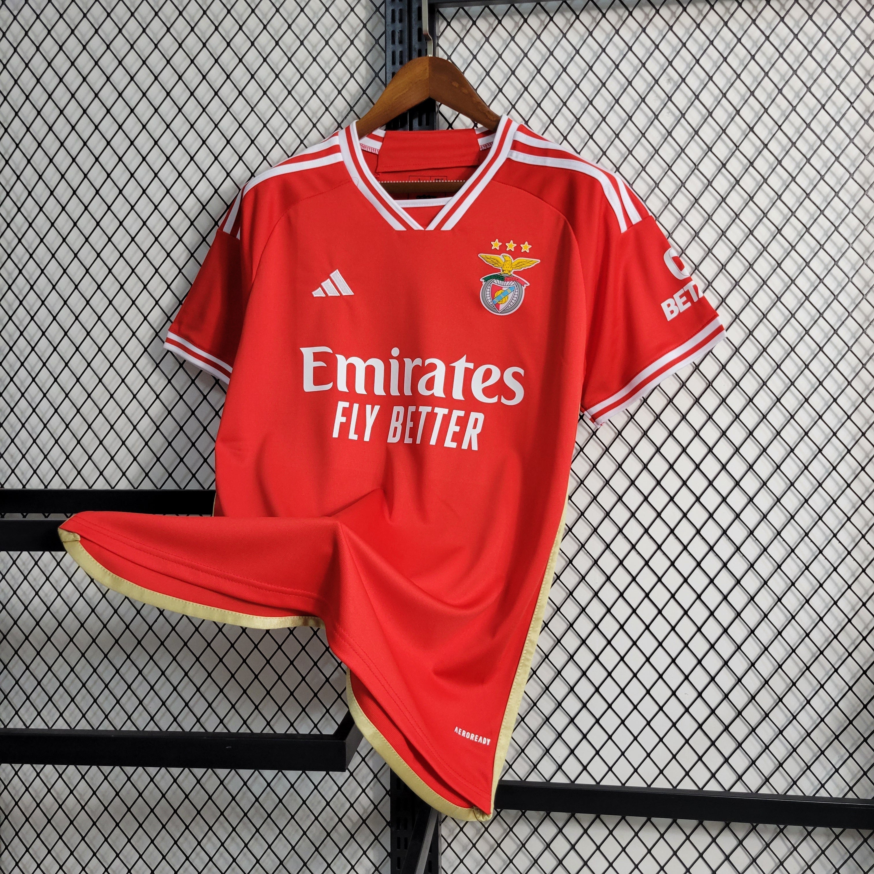 Camisa Benfica Home  23/24 - Adidas Hombre | Versión Aficionado - Lançamento
