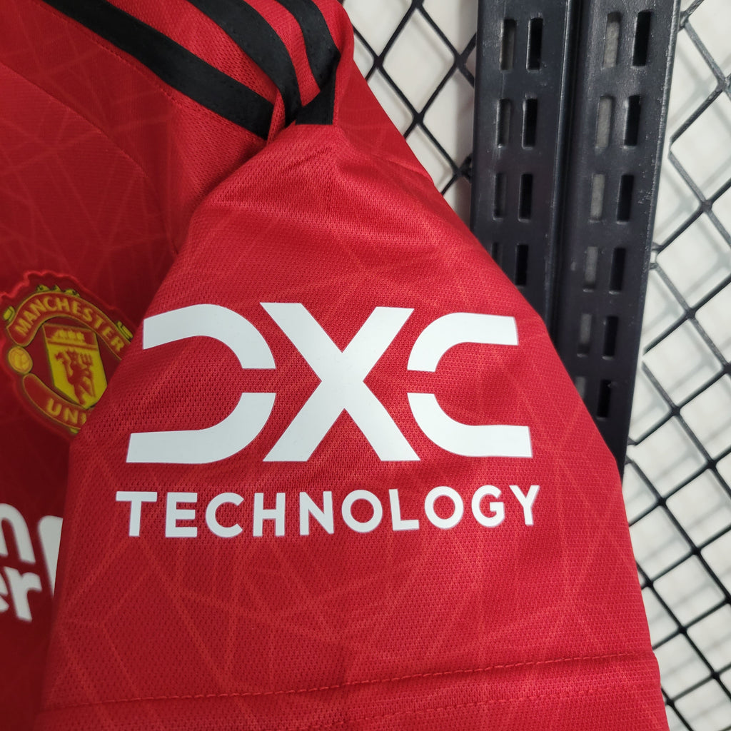Camisa Manchester United Home 23/24 - Adidas Hombre | Versión Aficionado - Lançamento