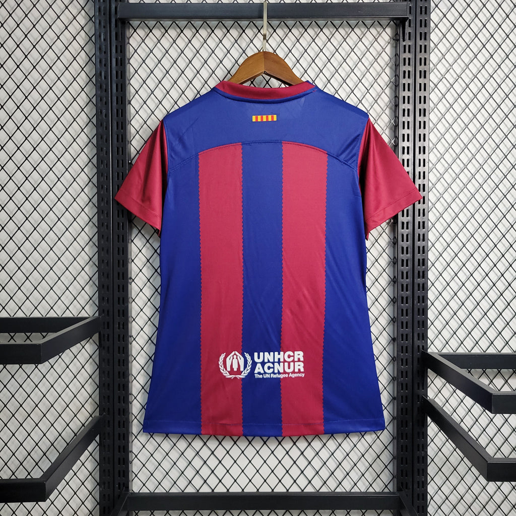 Camisa Barcelona Home 23/24 - Nike Mujer