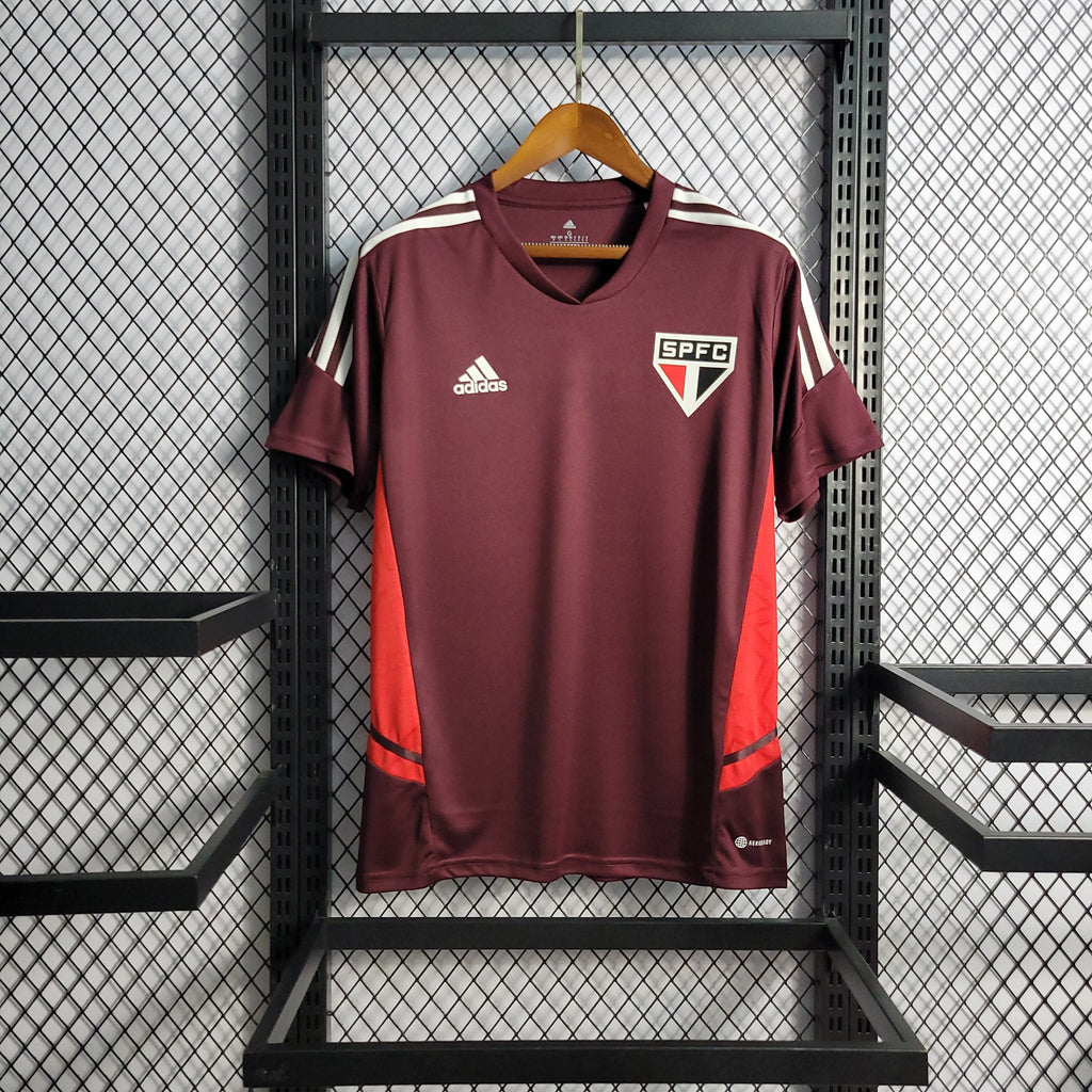 Camisa São Paulo Treino 22/23 - Adidas Hombre | Versión Aficionado