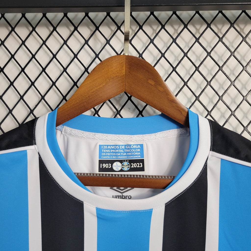 Camisa Grêmio Home 23/24 - Umbro Hombre | Versión Aficionado - Lançamento