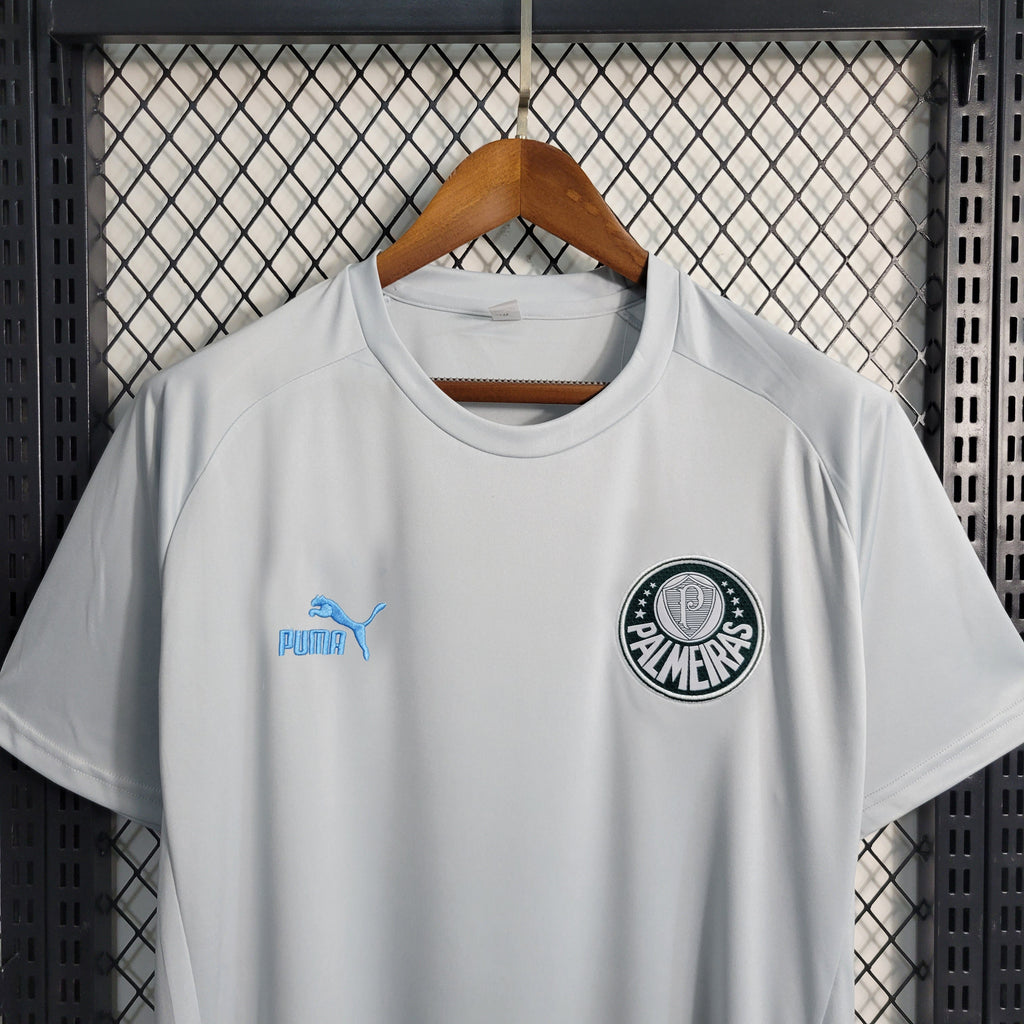 Camisa Palmeiras Treino 23/24 - Puma Hombre | Versión Aficionado - Cinza