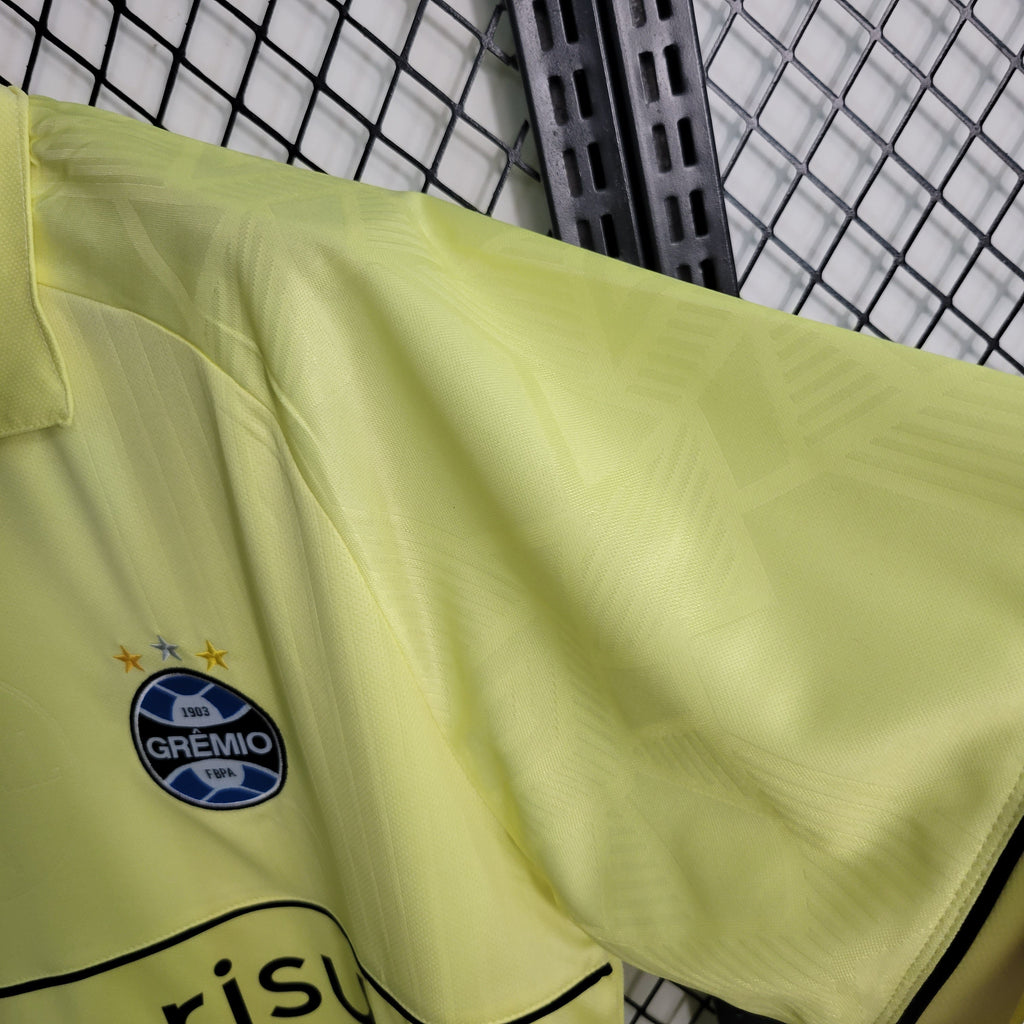 Camisa Grêmio Goleiro 23/24 - Adidas Hombre | Versión Aficionado - Amarela