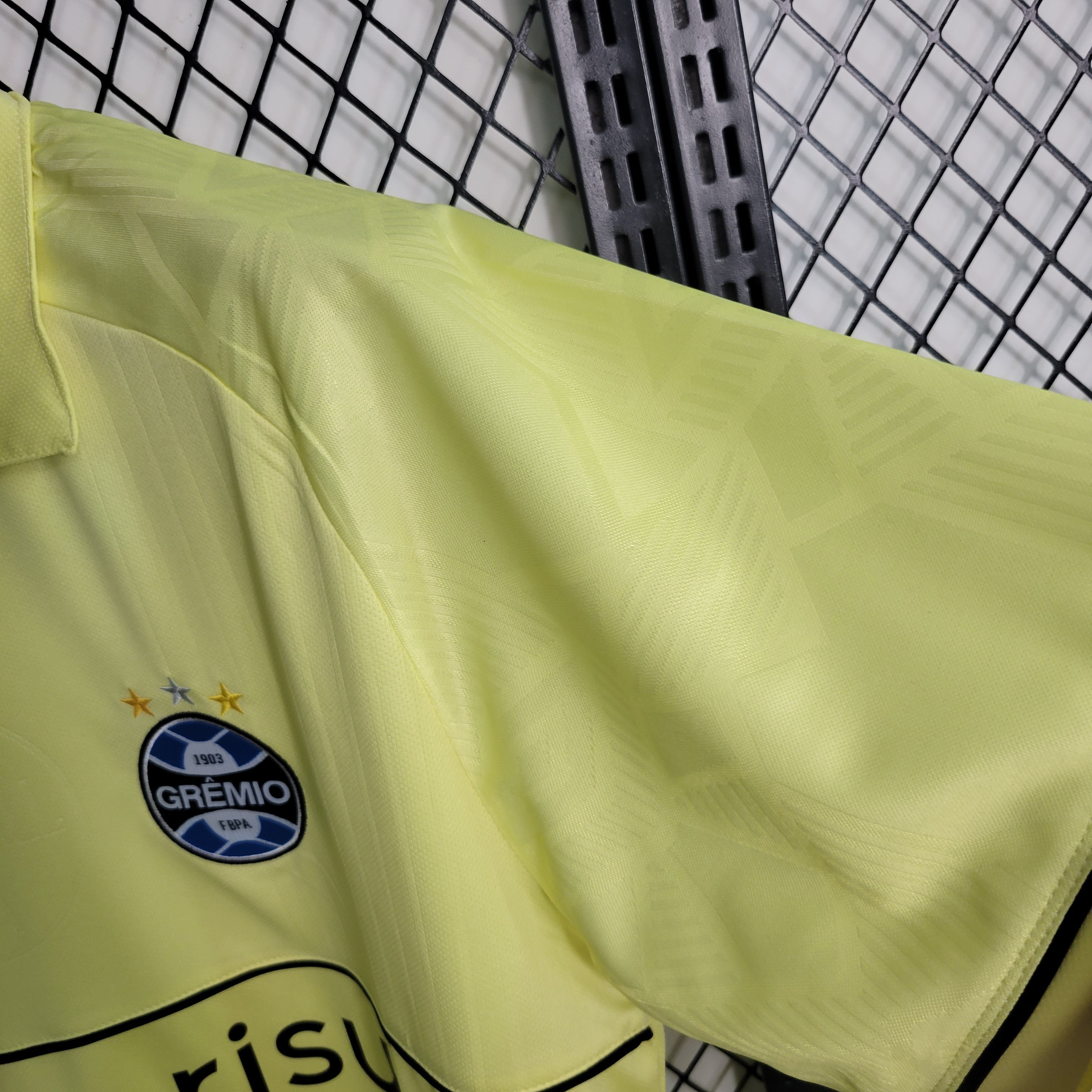 Camisa Grêmio Goleiro 23/24 - Adidas Hombre | Versión Aficionado - Amarela