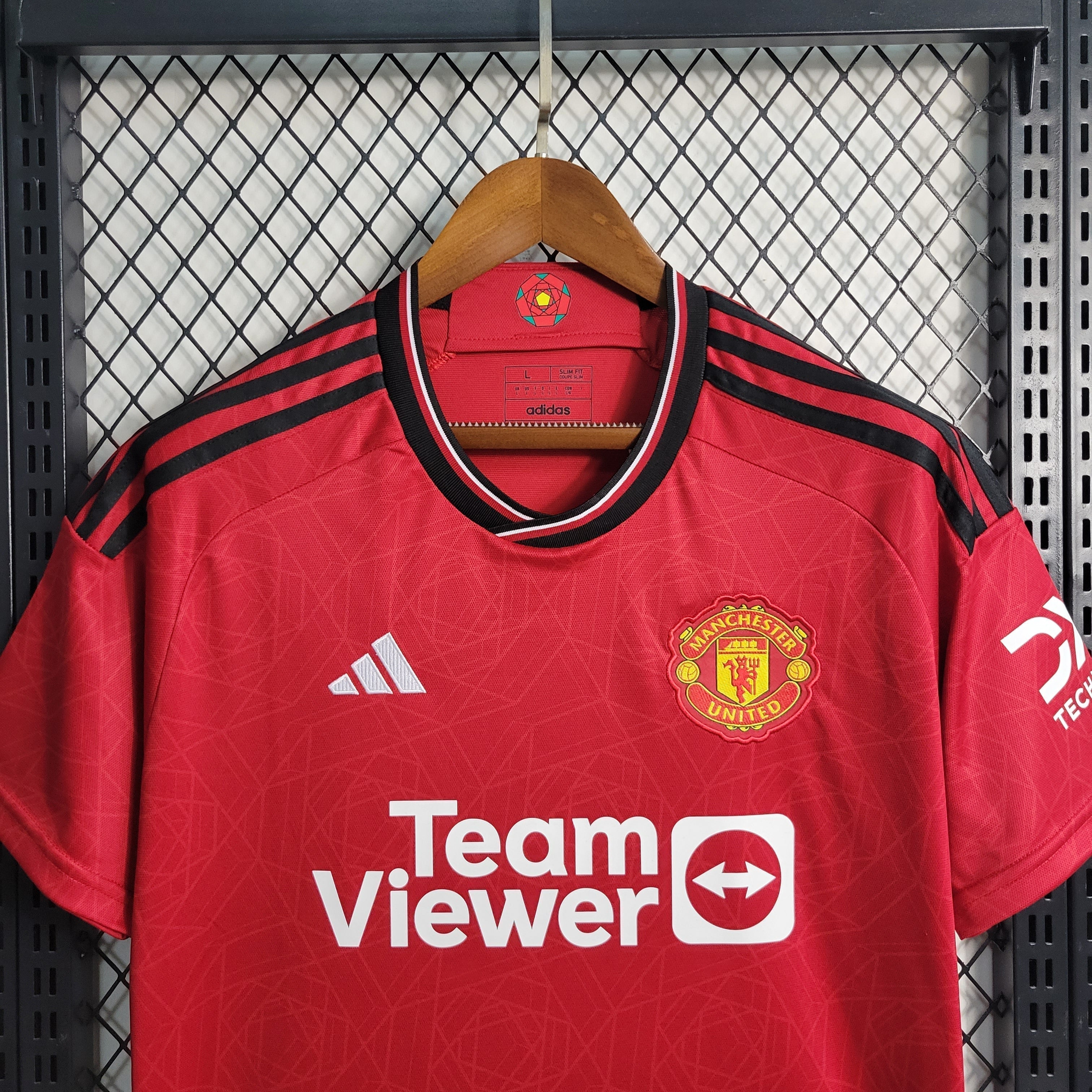Camisa Manchester United Home 23/24 - Adidas Hombre | Versión Aficionado - Lançamento