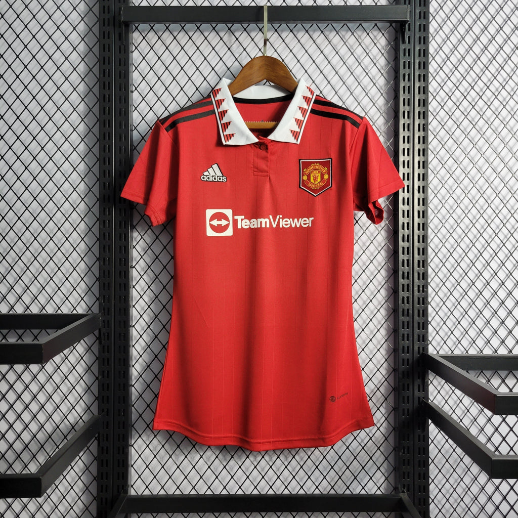 Camisa Manchester United Titular 22/23 - Versão Mujer