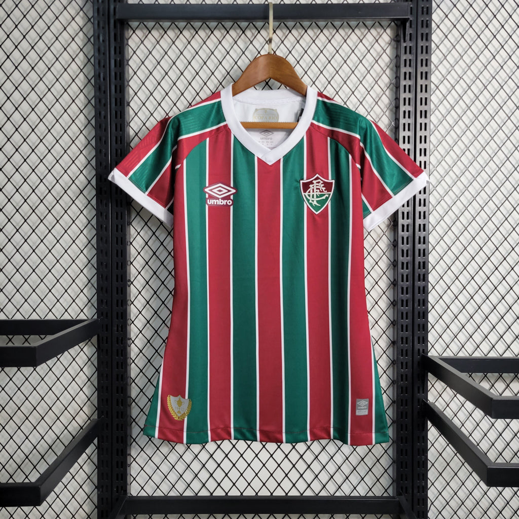 Camisa Fluminense Home 23/24 - Umbro Mujer