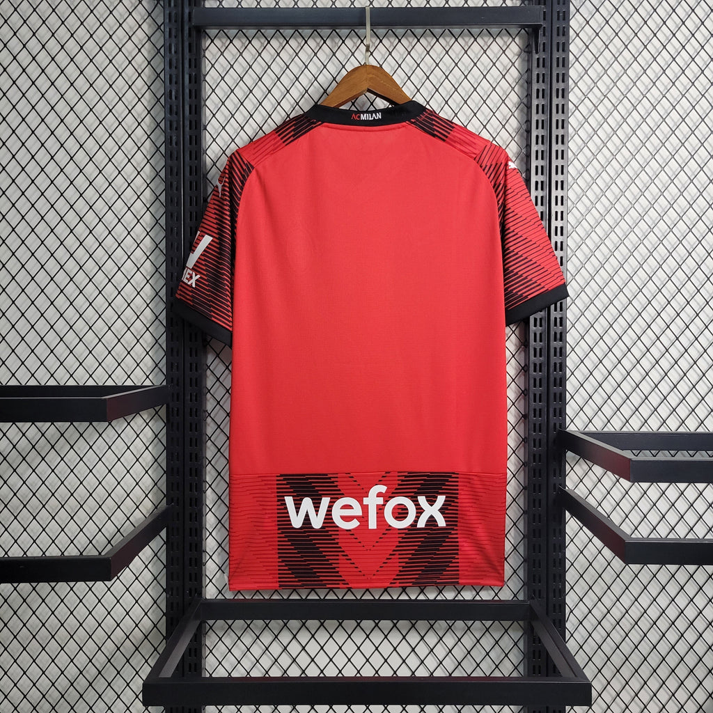Camisa Milan Home 23/24 - Puma Hombre | Versión Aficionado - Lançamento