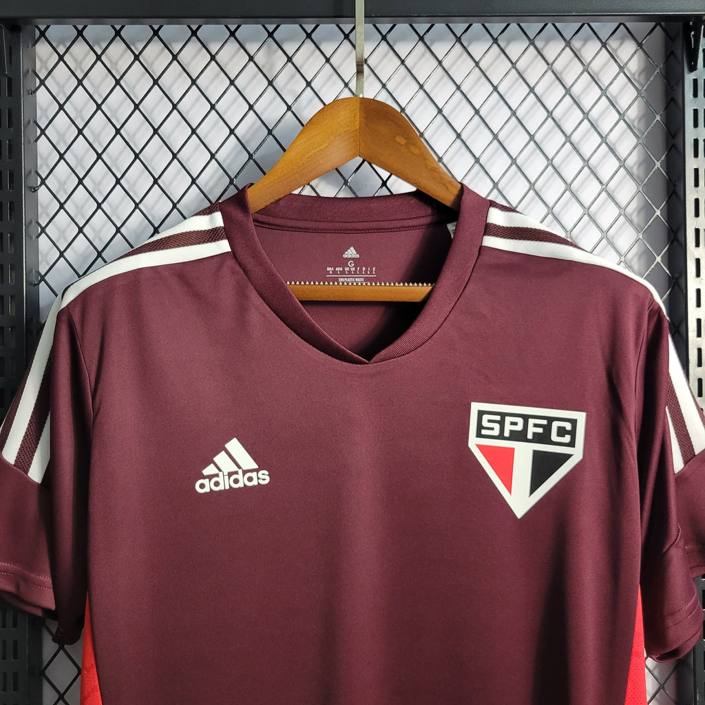 Camisa São Paulo Treino 22/23 - Adidas Hombre | Versión Aficionado