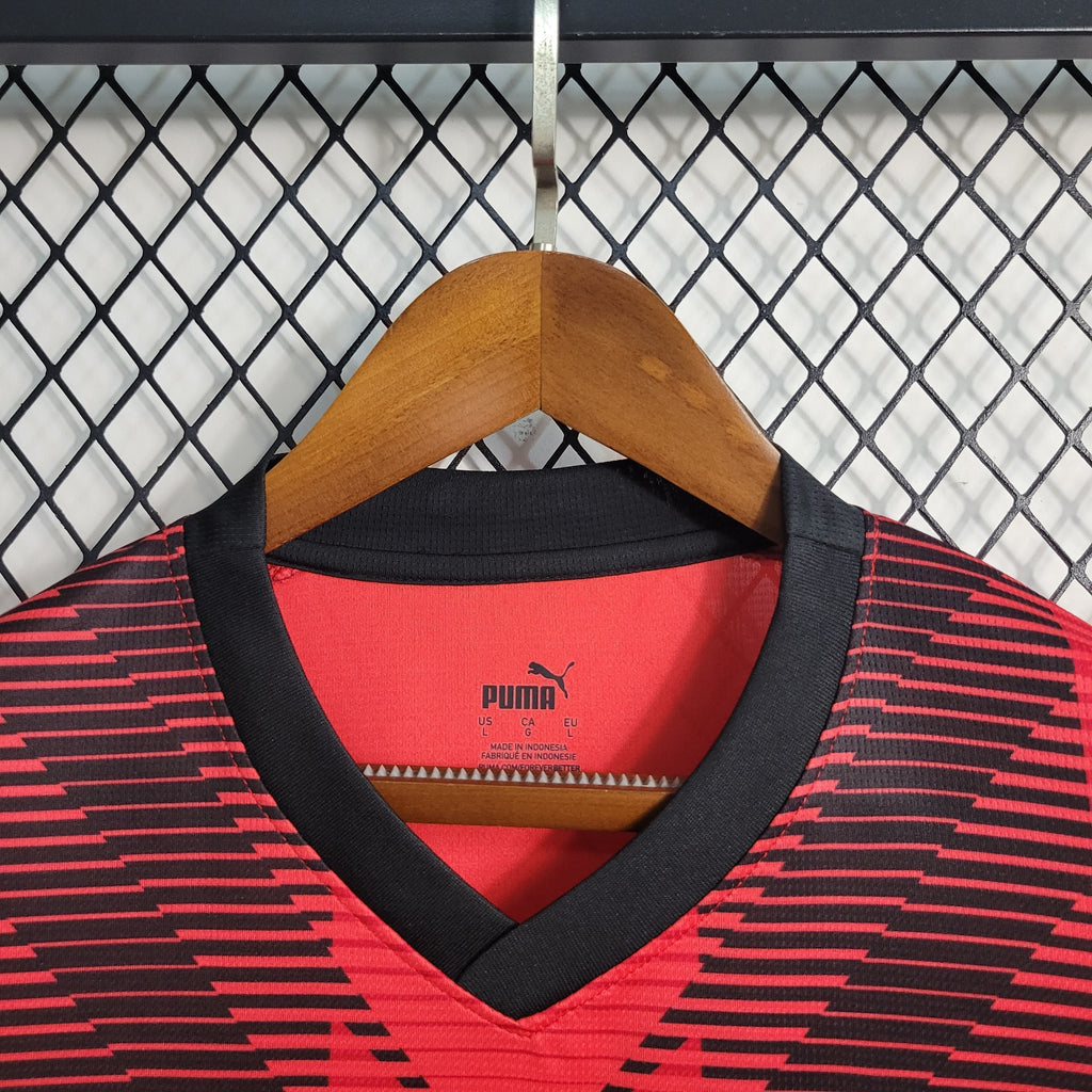 Camisa Milan Home 23/24 - Puma Hombre | Versión Aficionado - Lançamento