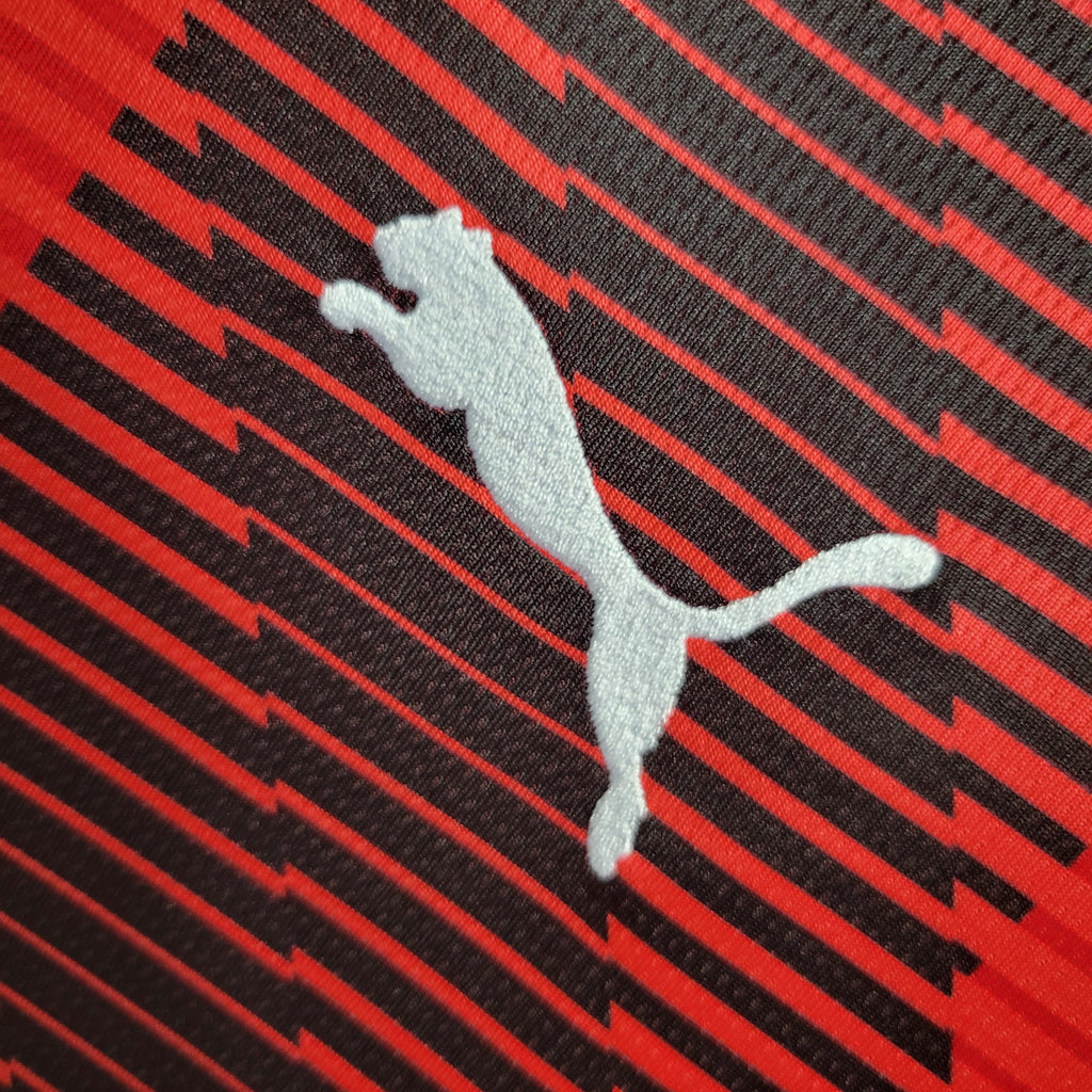 Camisa Milan Home 23/24 - Puma Hombre | Versión Aficionado - Lançamento