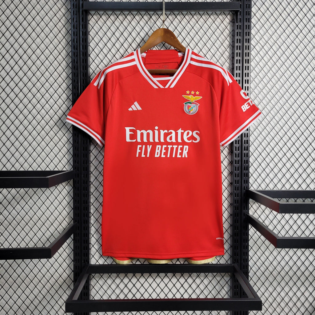 Camisa Benfica Home  23/24 - Adidas Hombre | Versión Aficionado - Lançamento